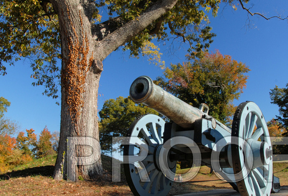 The 12 pounder at Yorktown, VA