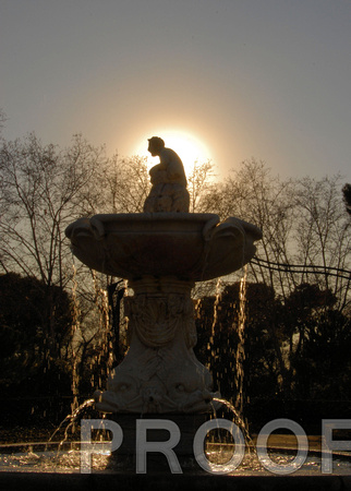 The Retiro Park Fountain