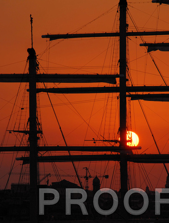 Sunrise with the Tall Ships