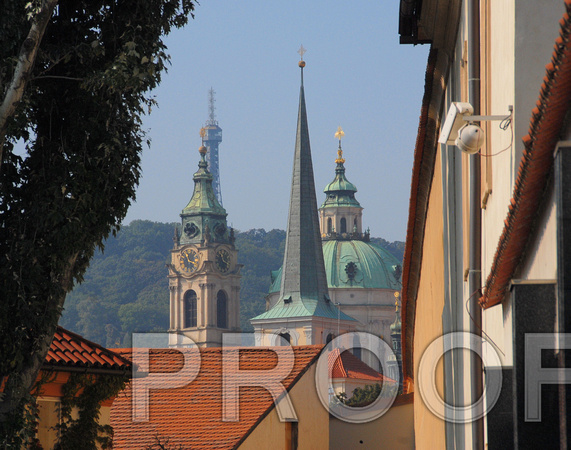 View of old town in Prague