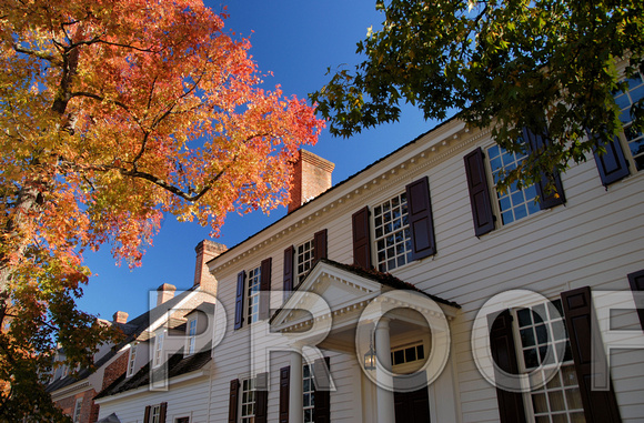 Colonial Williamsburg in Fall Glory