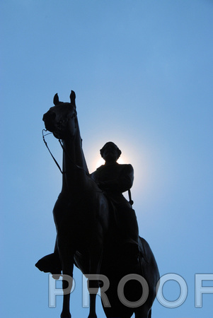 General Lee at Gettysburg, PA