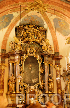 Interior of St Loreta Church